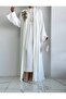White Nida Abaya Set - 3