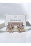 Angelic Hobby Jewelry Double Color North Star Steel Earrings