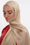 Idol Satin Janjan Shawl - Light Biscuit - 4