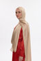 Idol Satin Janjan Shawl - Light Biscuit - 2