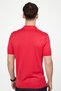 Men's Slim Fit Slim Fit Cotton Knitted Knitwear Pink Polo Collar T-Shirt - 4