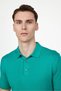 Men's Slim Fit Slim Fit Cotton Knitted Knitwear Green Polo Collar T-Shirt - 2