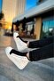 حذاء رجالي من FASHION HAS CH167 GBT بليزر أبيض/أسود - 4