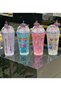 Colorful Lighted Mica Drinking Bottle with Straw, Colors According to Stock Condition - 2
