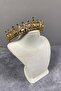Pedro Stoned Bridal Henna Crown - 7