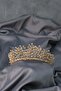 Aren Bridal Henna Crown with Crystal Beads - 2