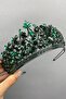 Emerald Green Pegasi Model Bridal Henna Crown - 2