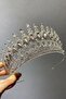 Anthracite Smoked Henna Model Bridal Henna Crown - 6