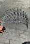 تاج الزفاف موديل Henna باللون الفضي - 3