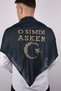 He's a Soldier Now - Embroidered Soldier's Scarf with Star and Crescent - 2