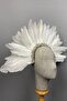 Hera Feathered and Embellished Bridal Henna Tiara Accessory - 6