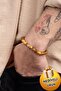 Unisex Tiger's Eye Glass Gift Bracelet