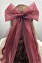 Simple Bow Tie Hair Accessory - 3