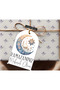 40Pcs Welcome Ramadan Auspicious Ramadans Thank You Card with Hole Greeting Label Packaging Card - 2
