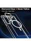 Samsung Galaxy S25 compatible Magsafe transparent silicone case back cover luxury case - 5