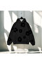 Printed Sweatshirt Tracksuit Top and Bottom Set - 2