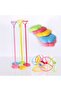 5-Piece Colorful Single Pedestal Balloon Stand - 2