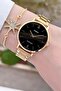Black Gold Color Women's Wristwatch - 3