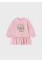 Baby Girl Dress with Cat Detail