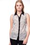 Shawl Printed Sleeveless Shirt Syhbyz - 2