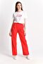 9292933 Double-Pocket Wide-Leg Pants Red - 3