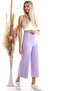9092864 Azra Front Zipper Wide Leg Pants Lila - 2