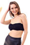 21110409 Lace Covered Bustier Black - 4