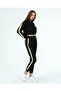 22033931 Two-Thread Side Stripe Sweat+Pocket Pants. Binary Taikm Black - 2