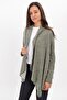 9434343 Pasta Shawl Collar Cardigan Khaki - 4