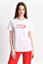 9282821 Single Jersey Printed Short Sleeve T-Shirt White-Red