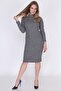 9361019 Jacquard Fabric One Shoulder Open Pearl Dress Kazayagi