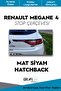 Renault Megane 4 Stop Frame Sticker Hatchback / Matte Black