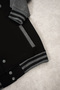 Men's Black College Jacket - 5