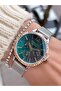 Stainless Steel Wire Function Phosphor Glass Women's Wristwatch + Bracelet with Gift - 4