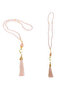 Shantuk Taffeta Prayer Rug and Pearl Vavli Prayer Beads Set, Portable Prayer Set - 4