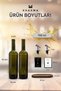 Amber with Wooden Stand 2 Pack 750 ml Olive Oil Oil Bottle Oil Pot 750 Sb with Stand - 3
