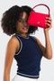 A.Red Women's Shoulder Bag Us25259 - 2