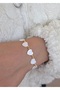 Women's Bracelet with Mother of Pearl Heart Dor - 3