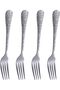 ARTISTIC Stainless Steel SET OF 4 TABLE FORKS - 2