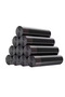 10 X 5 Rolls Black 80X110 Jumbo Trash Bags - 3