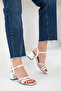 White Women's Classic Heeled Shoes 18831 - 3