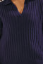 Lacivert Fitilli Polo Yaka Triko Kazak TBBAW25AN00062 - 3
