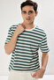 Çok Renkli Regular/Normal Kesim Dokulu T-Shirt TMNSS25TS00041 - 2