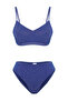 طقم بيكيني لامع من Saks Bralette وRegular Core TBESS25BT00109 - 5