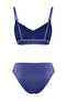 طقم بيكيني لامع من Saks Bralette وRegular Core TBESS25BT00109 - 6