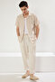 Vizon Unisex Relaxed Fit Kısa Kollu Gömlek TMNSS23GO00064
