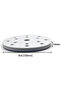 15 Holes Soft Sponge Interface Pad 6 Inch 150mm Sanding Pads Backing Disc Hook & Loop Sanding Dis... - 4