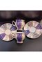 Morçiçek Porcelain Hand Painted Set of 2 Coffee Cups - 5