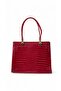 29X23X9Cm Mademoiselle Crocodile Pattern Shoulder Bag 100110372 - 3
