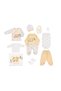 Sweet Surprise Polar Bear Yellow 100% Cotton 10-Piece Newborn Hospital Release Set
